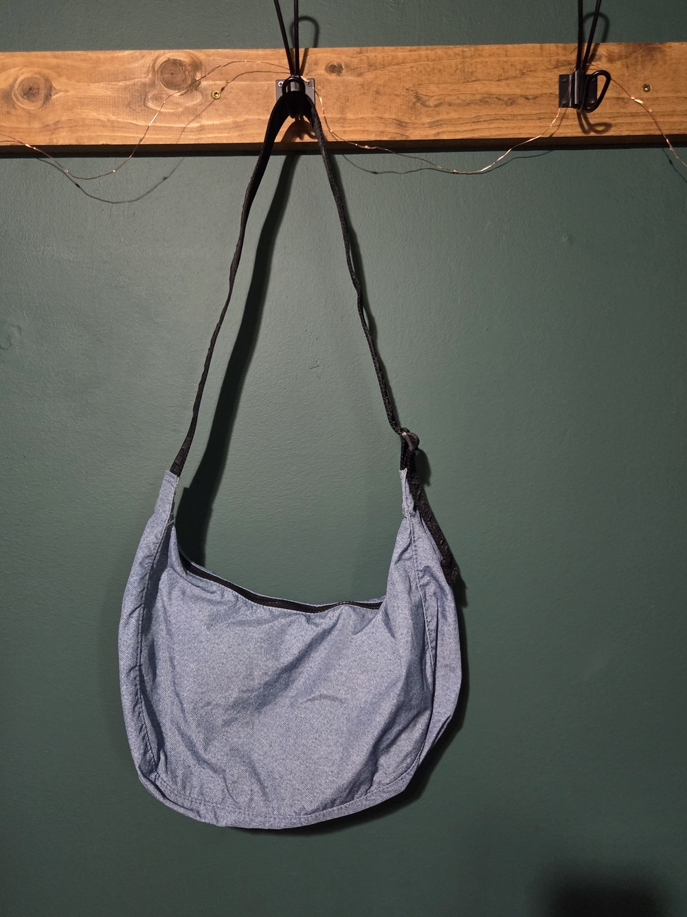 BAGGU Medium Crescent - Digital Denim